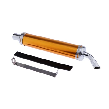 28mm Motorcycle Slip on Exhaust Muffler Rear Pipe Tailpipe Universal for ATV Scooter (Golden)
28mm Motorcycle Slip on Exhaust Muffler Rear Pipe Tailpipe Universal for ATV Scooter (Golden)