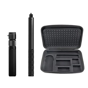 1pcs 1.1M Rotating Selfie Stick +Built-in Tripod Rotating Bracket & 1pcs Action Camera Protective Storage Box(Black)
1pcs 1.1M Rotating Selfie Stick +Built-in Tripod Rotating Bracket & 1pcs Action Camera Protective Storage Box(Black)