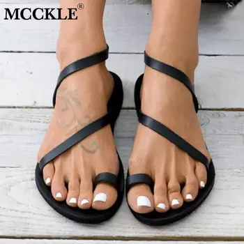MCCKLE Women Summer Flat Sandals Rhinestone Thong Open Toe Woman Pu Leather Slip On Female Beach Shoes Ladies Fashion Footwear
MCCKLE Women Summer Flat Sandals Rhinestone Thong Open Toe Woman Pu Leather Slip On Female Beach Shoes Ladies Fashion Footwear