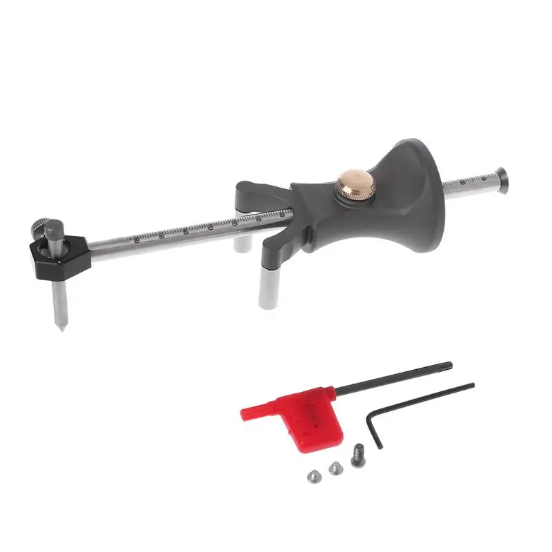 Woodworking Scriber Straight Line Arc Curve Parallel Wheel Marking Cutting Gauge
Woodworking Scriber Straight Line Arc Curve Parallel Wheel Marking Cutting Gauge