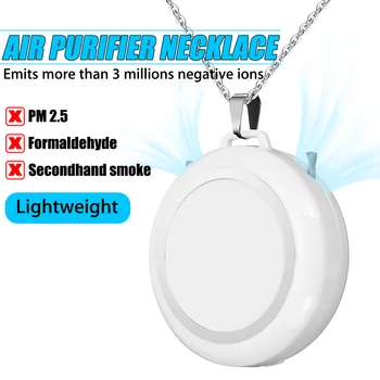 Wearable Air Purifier Necklace Mini Portable USB PM2.5 Haze Air Cleaner Negative Ion Generator Air Freshener
Wearable Air Purifier Necklace Mini Portable USB PM2.5 Haze Air Cleaner Negative Ion Generator Air Freshener