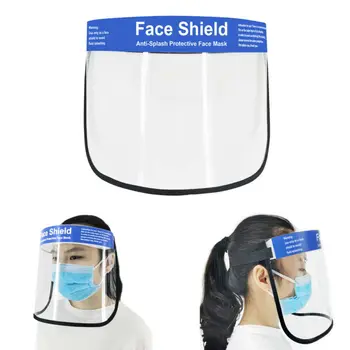 Anti Splash Mask Protective Face Shield Transparent Flip Up Elastic Band Full Face Cover Child Adult Dust-proof Outdoor Cleaning
Anti Splash Mask Protective Face Shield Transparent Flip Up Elastic Band Full Face Cover Child Adult Dust-proof Outdoor Cleaning