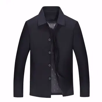 Men's Wear Plus Fat plus Size Middle-aged And Elderly Coat Autumn Lapel Jacket Shirt Fat Man Fat Extra Large Dad Pack 
Men's Wear Plus Fat plus Size Middle-aged And Elderly Coat Autumn Lapel Jacket Shirt Fat Man Fat Extra Large Dad Pack
