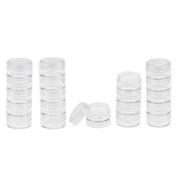 4Set Storage Stackable Screw Clear Containers 5 Stackable Nail Art Container
4Set Storage Stackable Screw Clear Containers 5 Stackable Nail Art Container