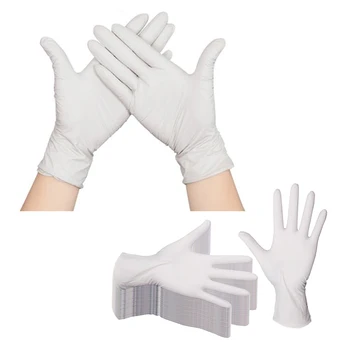 Disposable Gloves Butyronitrile, Powder-Free, Food Grade Gloves, Pack of 50 
Disposable Gloves Butyronitrile, Powder-Free, Food Grade Gloves, Pack of 50