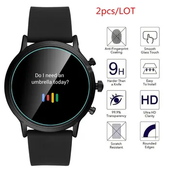 2pcs For Fossil Gen 5 Carlyle HR Tempered Glass Premium Screen Protector Film Gen 5 Carlyle SmartWatch 
2pcs For Fossil Gen 5 Carlyle HR Tempered Glass Premium Screen Protector Film Gen 5 Carlyle SmartWatch