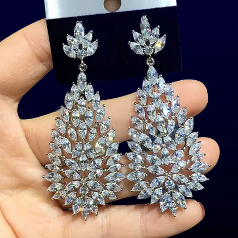 GODKI 70mm Trendy Waterdrop Long Dangle Earrings Trendy Cubic Zircon Wedding Engagement Party Indian gold earrings for women 2019
GODKI 70mm Trendy Waterdrop Long Dangle Earrings Trendy Cubic Zircon Wedding Engagement Party Indian gold earrings for women 2019