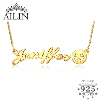 AILIN Personalized Custom Name Pendant Necklace Nameplate Gold Color Name Necklace For Birthday Gift
AILIN Personalized Custom Name Pendant Necklace Nameplate Gold Color Name Necklace For Birthday Gift