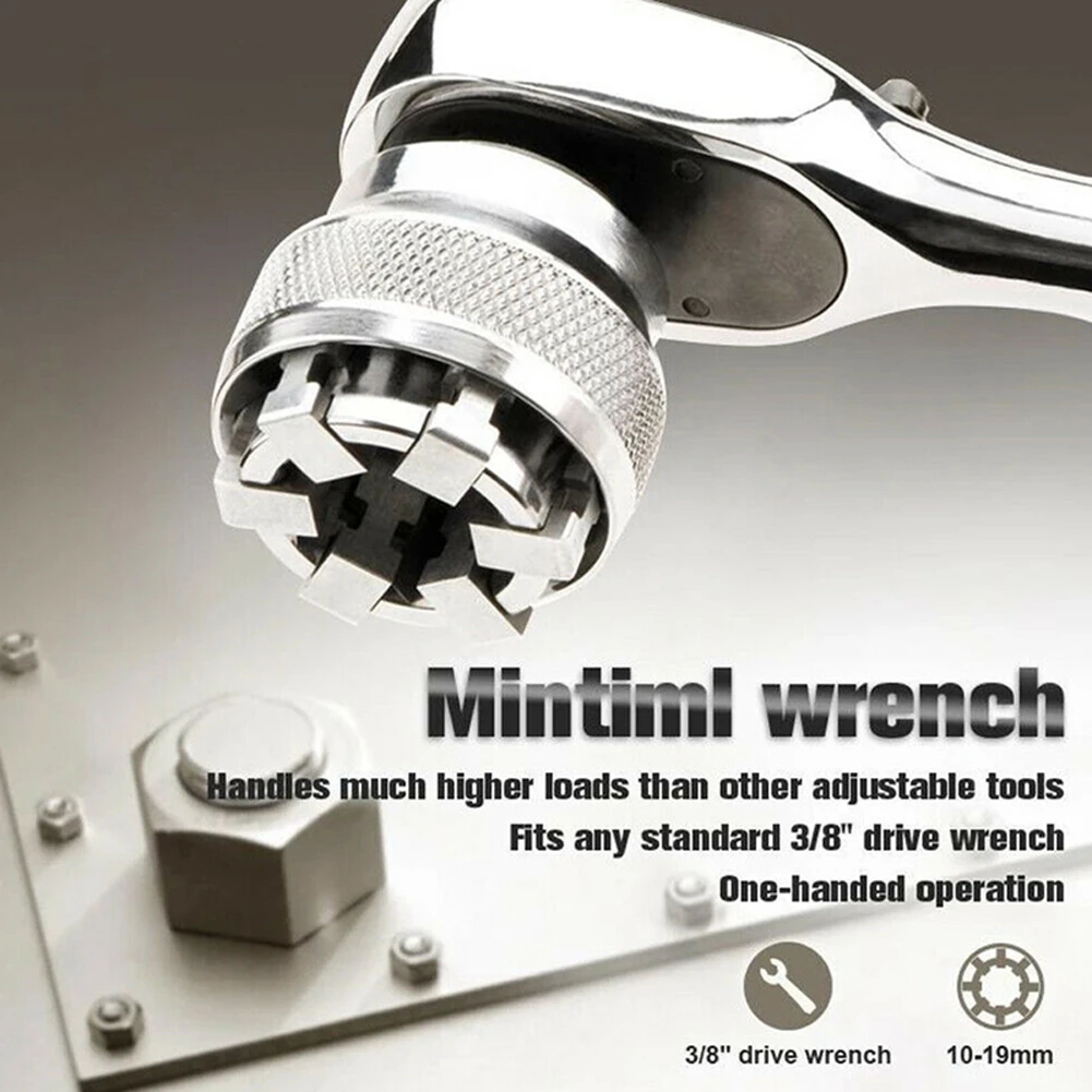 Universal Torque Wrench Sleeve Head Multi-function Wrench Adaptive All-Fitting Multi Drill Attachment Socket Hand Tools
Universal Torque Wrench Sleeve Head Multi-function Wrench Adaptive All-Fitting Multi Drill Attachment Socket Hand Tools