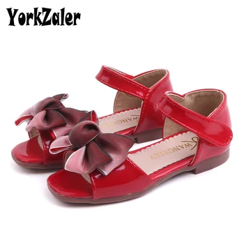 Yorkzaler Summer Kids Princess Sandals For Girl 3 Color Bowknot Artificial Leather Girl Sandals Casual Toddler Baby Shoes 26-36 
Yorkzaler Summer Kids Princess Sandals For Girl 3 Color Bowknot Artificial Leather Girl Sandals Casual Toddler Baby Shoes 26-36