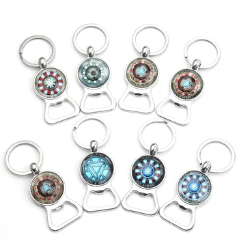The Avengers Endgame Iron man Tony Stark Arc Reactor Heart Beer Bottle Opener Gift Metal Keychain Keyring For Women Men souvenir
The Avengers Endgame Iron man Tony Stark Arc Reactor Heart Beer Bottle Opener Gift Metal Keychain Keyring For Women Men souvenir