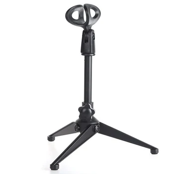 Table Zinc Alloy Practical Compact Mini Bracket With Clamp Desktop Holder Microphone Stand Tripod Mount Adjustable Lightweight
Table Zinc Alloy Practical Compact Mini Bracket With Clamp Desktop Holder Microphone Stand Tripod Mount Adjustable Lightweight