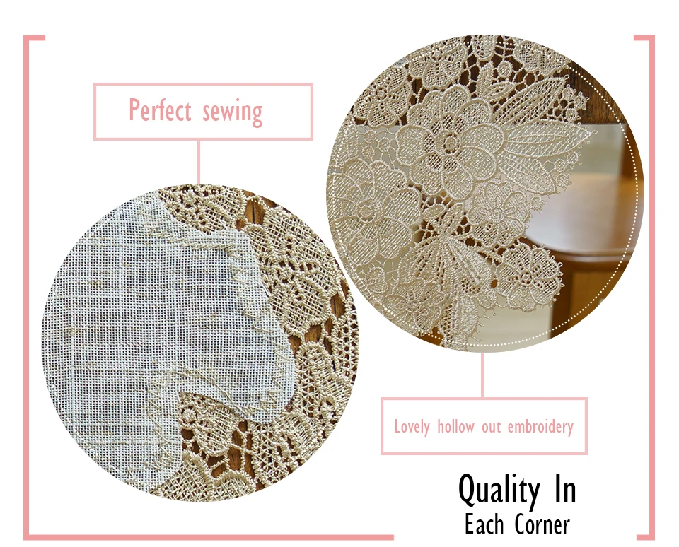 Creative Luxury Wedding Party Decorative Embroidered Lace White Polyester Linen Table Runner Bed Flag TV Stand Cabinet Cover Creative Luxury Wedding Party Decorative Embroidered Lace White Polyester Linen Table Runner Bed Flag TV Stand Cabinet Cover