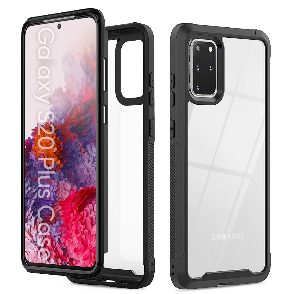 Luxury Hybrid Armor Shockproof Case For Samsung Galaxy S20 Ultra S20 Plus Phone Cover PC+TPU Protective Case
Luxury Hybrid Armor Shockproof Case For Samsung Galaxy S20 Ultra S20 Plus Phone Cover PC+TPU Protective Case