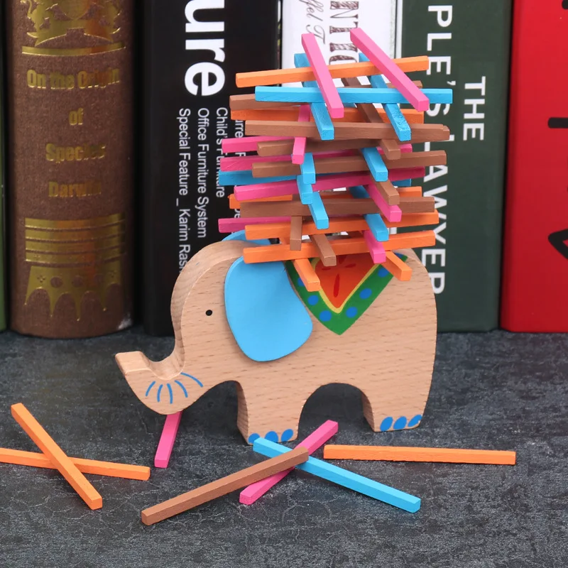 Montessori Teaching Aids Wood Elephant Balance Wood Toy Science Experiment Toy Educational Children Exercise Balance Toys
Montessori Teaching Aids Wood Elephant Balance Wood Toy Science Experiment Toy Educational Children Exercise Balance Toys