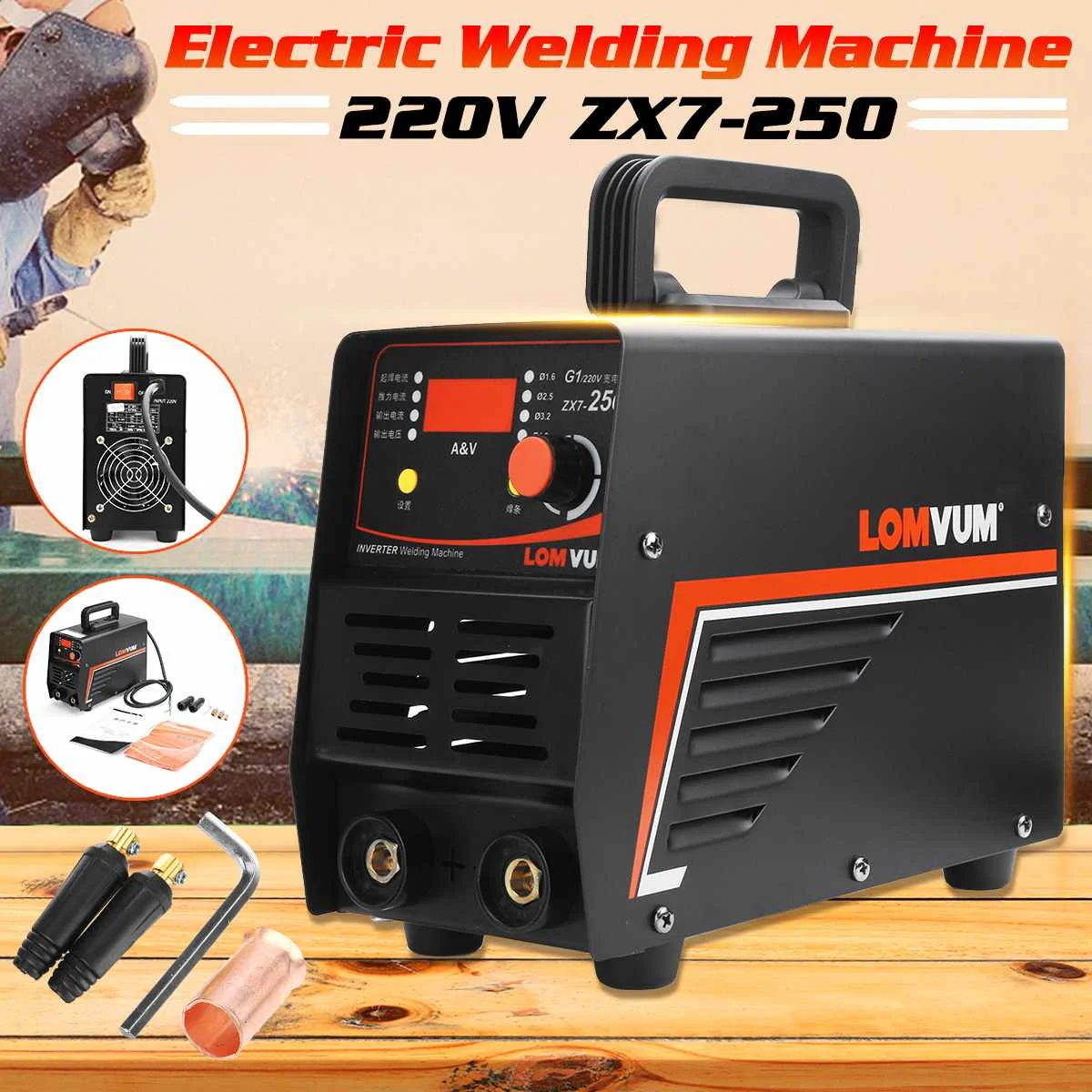 7000W Welding Machine Electric Stick Inverter 220V MMA Welding Machine IGBT Digital Display Metal Working Tools New
7000W Welding Machine Electric Stick Inverter 220V MMA Welding Machine IGBT Digital Display Metal Working Tools New