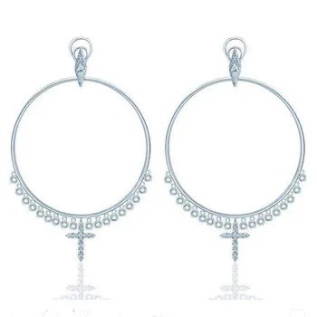 SLJELY Fashion Real 925 Sterling Silver Waterdrop Crystal Tassel Hoop Earrings with Cross for Women Luxury Brand Jewelry Gift
SLJELY Fashion Real 925 Sterling Silver Waterdrop Crystal Tassel Hoop Earrings with Cross for Women Luxury Brand Jewelry Gift