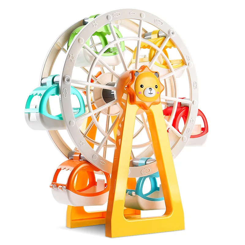 26Pcs Big Size Happy Park City Ferris Wheel Lion Windmill Model Building Blocks Compatible Duploe Figure Toys Baby Gift
26Pcs Big Size Happy Park City Ferris Wheel Lion Windmill Model Building Blocks Compatible Duploe Figure Toys Baby Gift