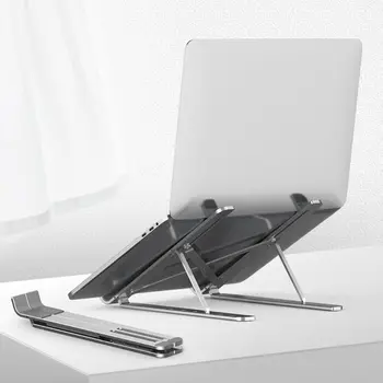 Aluminium Alloy Laptop Holder Foldable Tablet Stand Bracket Cooling Rack for PC Notebook Computer Accessories
Aluminium Alloy Laptop Holder Foldable Tablet Stand Bracket Cooling Rack for PC Notebook Computer Accessories