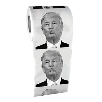 1 Roll Trump Pout Smile Roll Toilet Paper Bathroom Prank Joke Fun Paper Tissue Rolling Paper Gift
1 Roll Trump Pout Smile Roll Toilet Paper Bathroom Prank Joke Fun Paper Tissue Rolling Paper Gift
