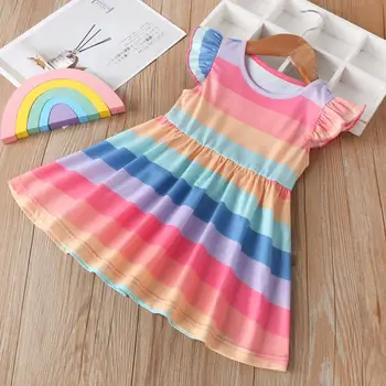 PatPat 2020 New Summer and Spring Baby / Toddler Rainbow Flutter-sleeve Dress Sleeveless Dresses Children Clothes
PatPat 2020 New Summer and Spring Baby / Toddler Rainbow Flutter-sleeve Dress Sleeveless Dresses Children Clothes