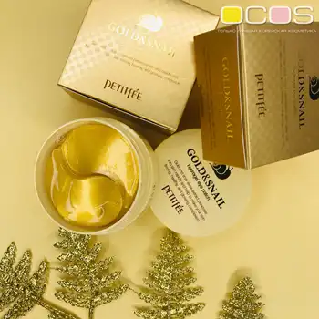 Hydrogel patches with gold and secret snail petitfee gold & snail Hydrogel eye patch
Hydrogel patches with gold and secret snail petitfee gold & snail Hydrogel eye patch