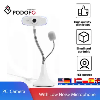 Podofo Network Computer Learning HD Video High Definition Camera Built With Microphone Digital MIC Easy Operation USB Camera
Podofo Network Computer Learning HD Video High Definition Camera Built With Microphone Digital MIC Easy Operation USB Camera