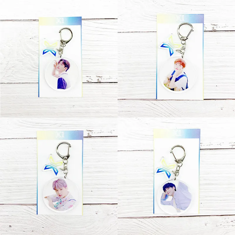 Kpop X ONE Photo Transparent Keychain Protable Key Holder Produce X 101 Acrylic Figure Fashion Keyring Bag Pendant Charm
Kpop X ONE Photo Transparent Keychain Protable Key Holder Produce X 101 Acrylic Figure Fashion Keyring Bag Pendant Charm