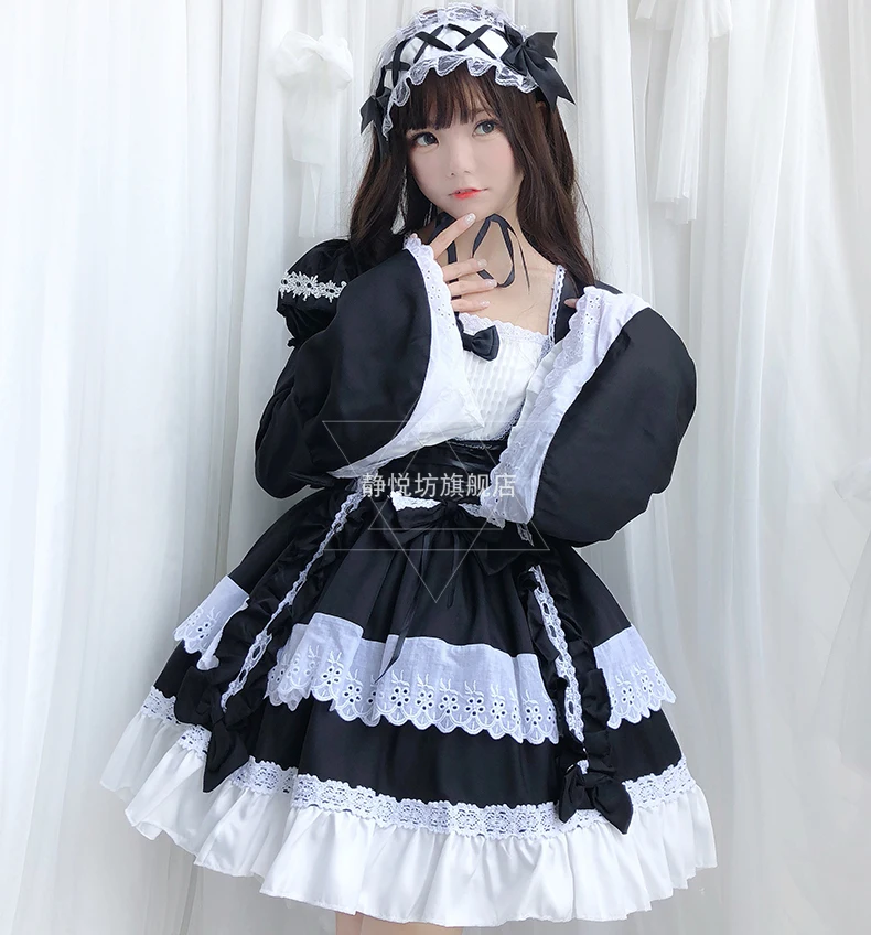 Luogen Coyoung Store Cosplay Sweet Lolita Dress Retro Lace Bowknot Flare Sleeve Victorian Kawaii Girl Gothic 26 Luogen Coyoung Store Cosplay Sweet Lolita Dress Retro Lace Bowknot Flare Sleeve Victorian Kawaii Girl Gothic -Zentai shop online H3feb09a958bd4f4989a8eb77c7e625efI.jpg