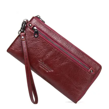 Fashion leather lady wallet Korean version long with wrist zipper handbag multi-functional zero
Fashion leather lady wallet Korean version long with wrist zipper handbag multi-functional zero