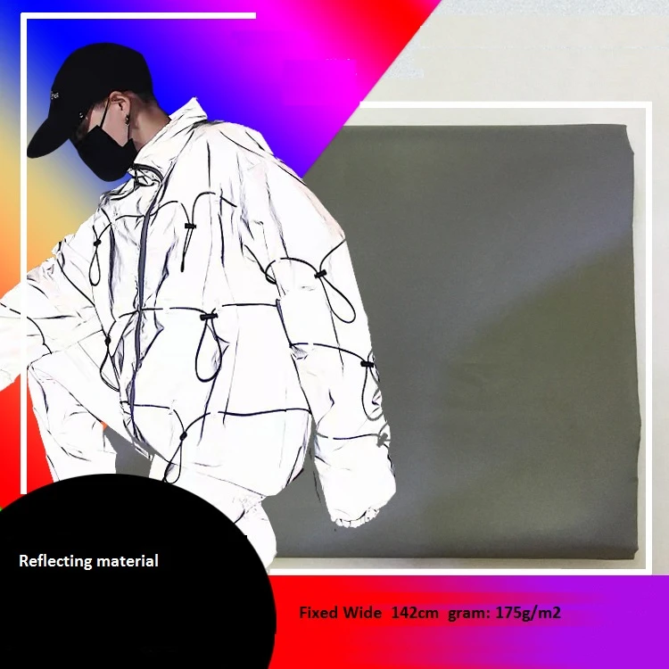 High Light Chemical Fiber Material Reflecting Light High Light Luminescence Fabric Base For Jacket Tent
High Light Chemical Fiber Material Reflecting Light High Light Luminescence Fabric Base For Jacket Tent