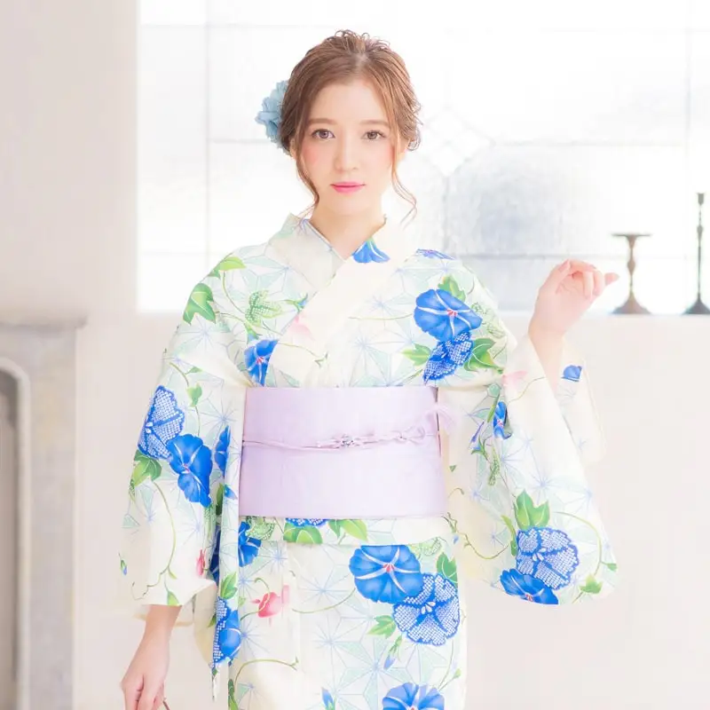 New Japanese Traditional Kimono Formal Dress Yukata Women Firework Festival Travel Cloth Cotton Cosplay Clothing With Belt
New Japanese Traditional Kimono Formal Dress Yukata Women Firework Festival Travel Cloth Cotton Cosplay Clothing With Belt