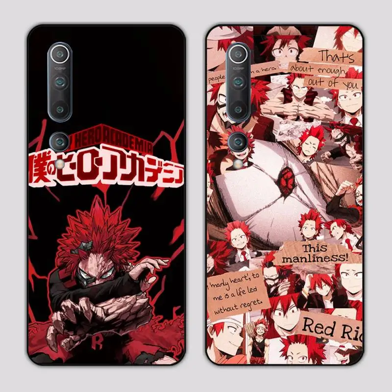 Eijiro Kirishima Red Riot anime Phone Case for Xiaomi Mi Note 10 Lite Mi 9T Pro xiaomi 10 10 CC9 Pro 9SE
Eijiro Kirishima Red Riot anime Phone Case for Xiaomi Mi Note 10 Lite Mi 9T Pro xiaomi 10 10 CC9 Pro 9SE