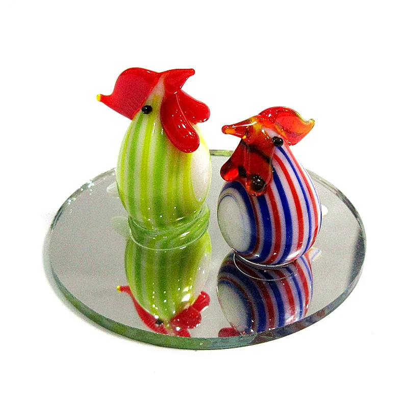 Handmade Gnome miniature glass chicken figurine Cartoon poultry animals Ornament Fairy Garden Home table top Decor Accessories
Handmade Gnome miniature glass chicken figurine Cartoon poultry animals Ornament Fairy Garden Home table top Decor Accessories