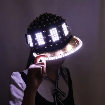 Party Led Lights Glow In Dark Hat Light Up LED Fancy Dress Dance Party Hat Halloween Cosplay
Party Led Lights Glow In Dark Hat Light Up LED Fancy Dress Dance Party Hat Halloween Cosplay