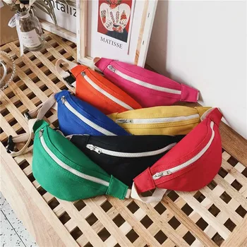 Canvas Solid Color Waist Bag Girls Boys Mini Fashion Outdoor Sports Shoulder Pockets Casual Chest Bag Nylon Shoulder Belt Bag
Canvas Solid Color Waist Bag Girls Boys Mini Fashion Outdoor Sports Shoulder Pockets Casual Chest Bag Nylon Shoulder Belt Bag