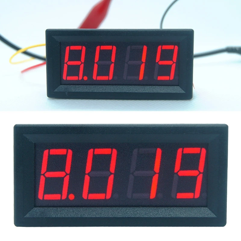 0-10A 4-digits bit Ammeter Current Panel Meter Gauge 0.56inch Mini Red LED Display Current Meter
0-10A 4-digits bit Ammeter Current Panel Meter Gauge 0.56inch Mini Red LED Display Current Meter