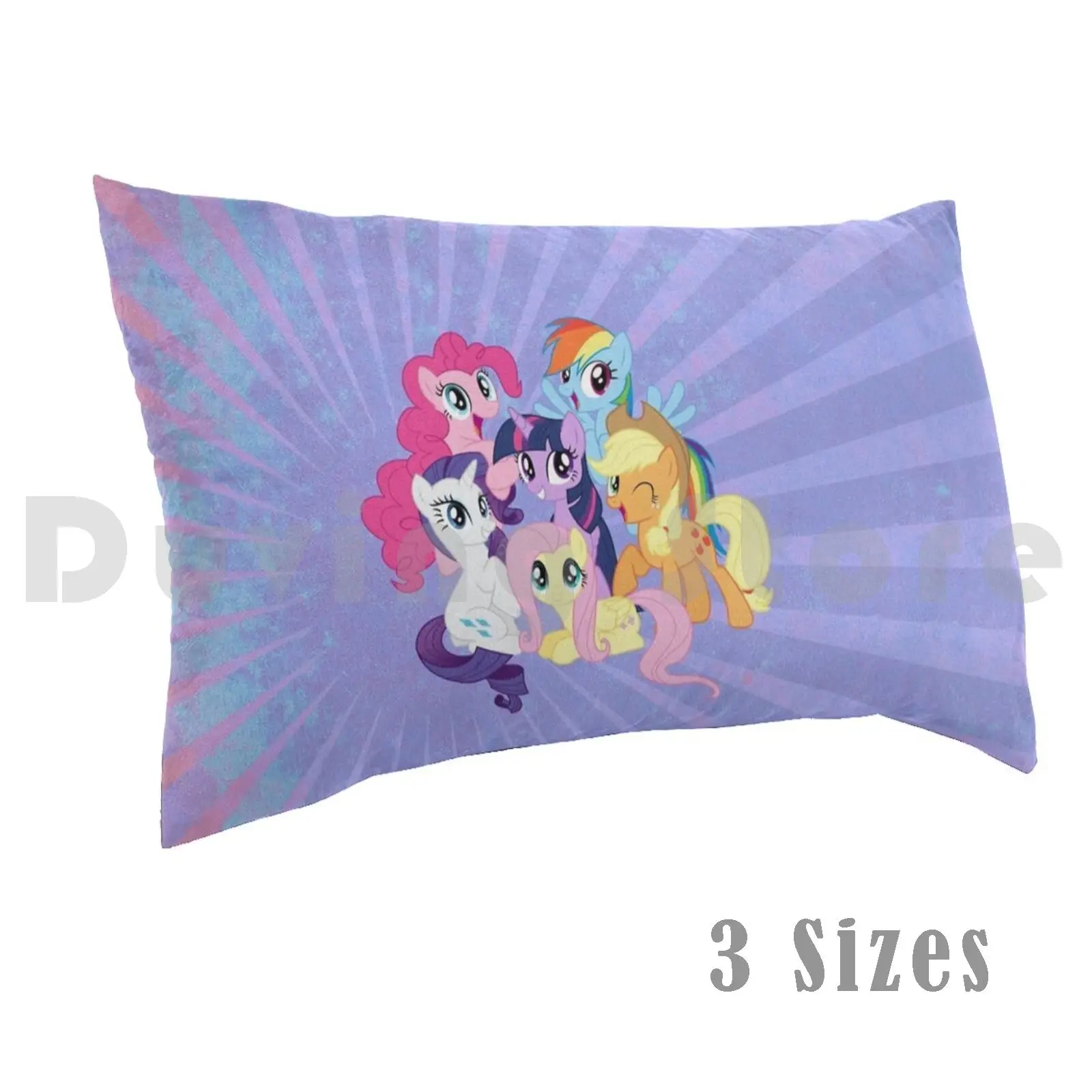 

My Little Ponies Pillow Case Printed 35x50 Horse Equine Equestrian Stallions Show Jumping Show Jumping Horse