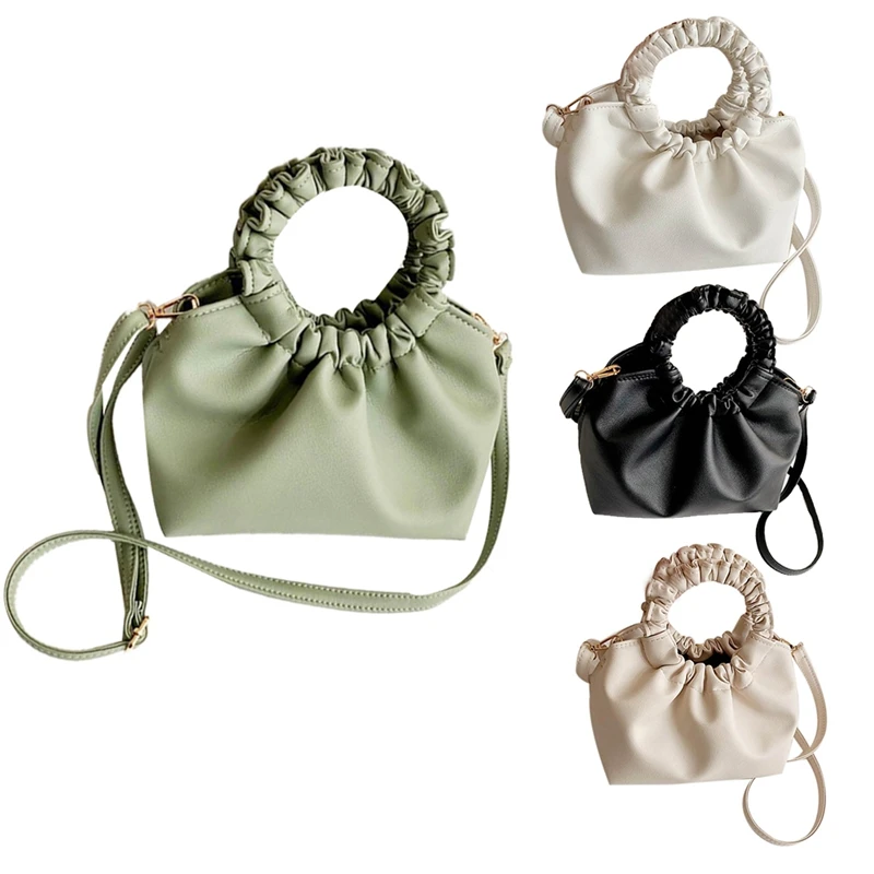 Ladies Small Round Handle Solid Color PU Leather Bag Fashion Messenger Bag Handbag Women Tote Bag Shopping Bag
Ladies Small Round Handle Solid Color PU Leather Bag Fashion Messenger Bag Handbag Women Tote Bag Shopping Bag