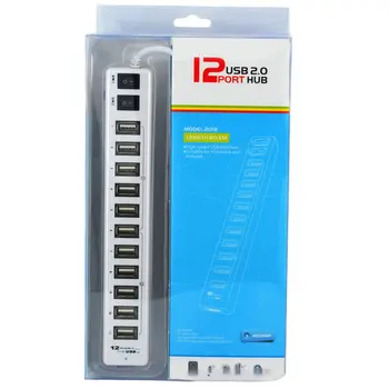 12-Port USB Splitter HUB One For Twelve High-Speed Expander With High Power Supply Current Protection Function
12-Port USB Splitter HUB One For Twelve High-Speed Expander With High Power Supply Current Protection Function