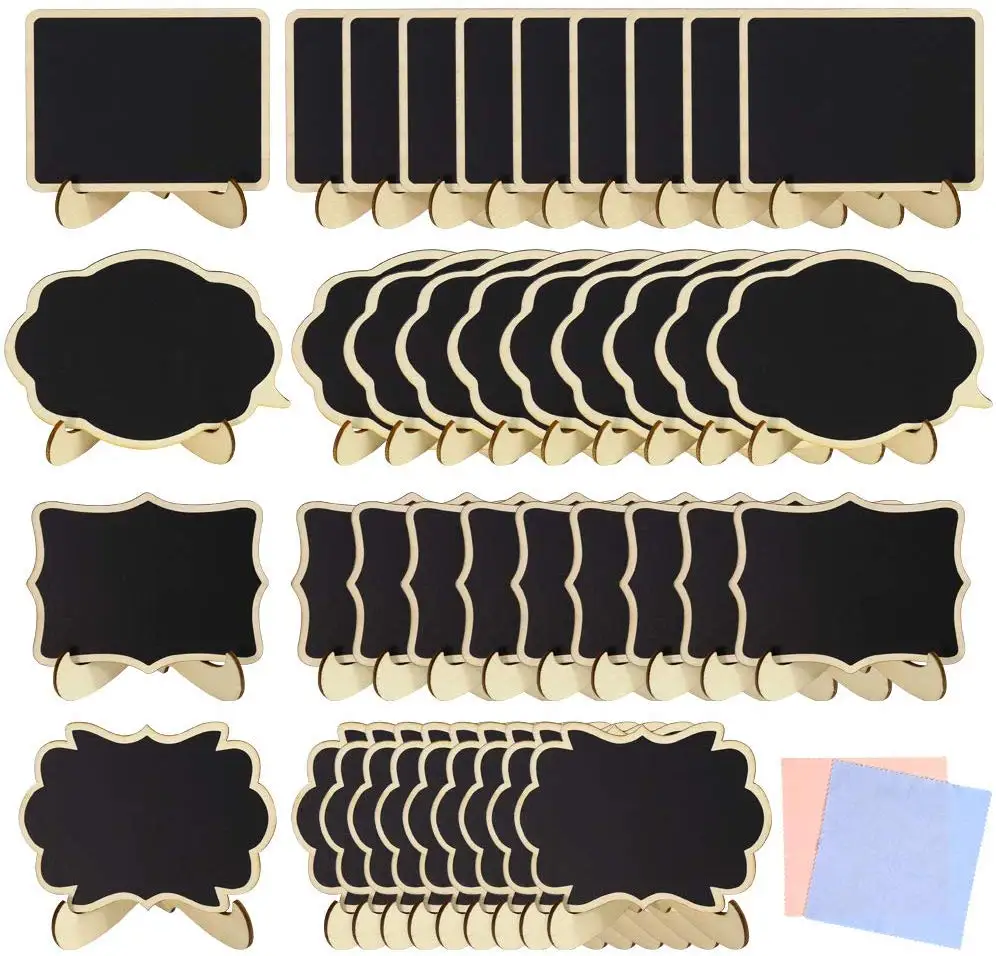 40pcs Mini Chalkboard Signs with Stand Mini Message Board Signs with Easel, Wedding Table Signs for Food or Special Event Decor
40pcs Mini Chalkboard Signs with Stand Mini Message Board Signs with Easel, Wedding Table Signs for Food or Special Event Decor