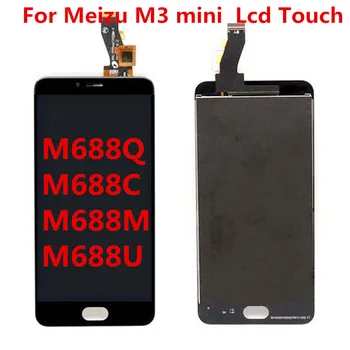 LCD For Meizu M3 mini LCD Display+Touch Screen Digitizer+Frame For Meizu M3 mini/For Meilan 3 LCD M688Q M688C M688M M688U
LCD For Meizu M3 mini LCD Display+Touch Screen Digitizer+Frame For Meizu M3 mini/For Meilan 3 LCD M688Q M688C M688M M688U