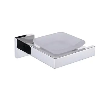 Soap Holder Square Wall Mounted Bright Polishing Rust-Proof Stainless Steel with Removable Silver Soap Dish Bathroom Accessories
Soap Holder Square Wall Mounted Bright Polishing Rust-Proof Stainless Steel with Removable Silver Soap Dish Bathroom Accessories