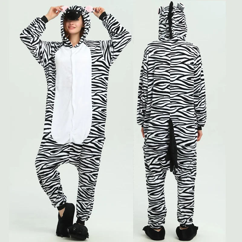 Adults Animal Unicorn Pajamas Set zebra Cartoon Kigurumi Women Men Winter Unisex Flannel stitch Pajamas unicornio Sleepwear
Adults Animal Unicorn Pajamas Set zebra Cartoon Kigurumi Women Men Winter Unisex Flannel stitch Pajamas unicornio Sleepwear