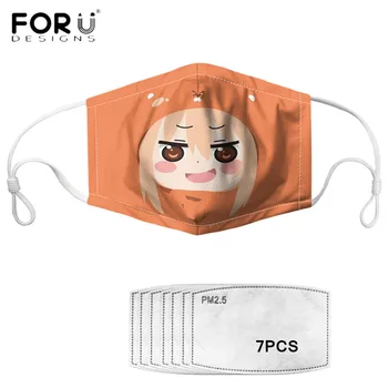 FORUDESIGNS New Arrival Anime Cute Girls Printed Dustproof Face Masks with Filter Paper Set Replaceable Washable Mask Mascara
FORUDESIGNS New Arrival Anime Cute Girls Printed Dustproof Face Masks with Filter Paper Set Replaceable Washable Mask Mascara