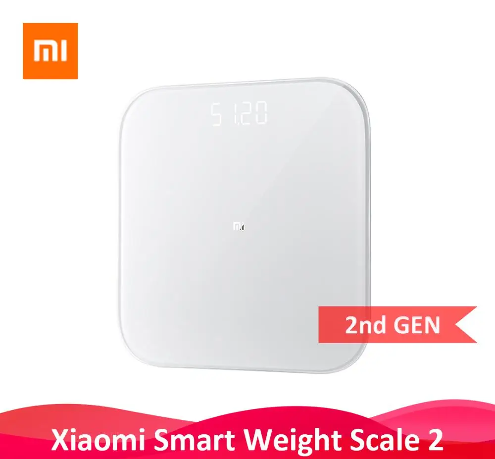 Original Xiaomi Mi Smart Weight Scale 2 Health Weighting Scale Bluetooth 5 Digital Scale Support Android 4.3 iOS 9 Mifit APP
Original Xiaomi Mi Smart Weight Scale 2 Health Weighting Scale Bluetooth 5 Digital Scale Support Android 4.3 iOS 9 Mifit APP