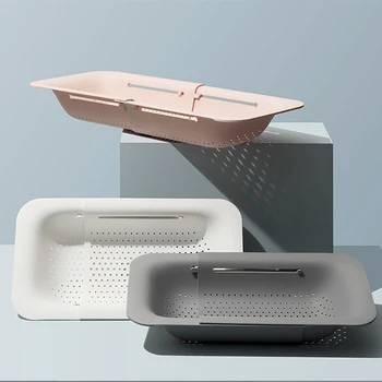 Plastic Collapsible Colander Strainer Fruits and Vegetables Drain Basket Adjustable Strainer Over the Sink for Kitchen, 4 Colors
Plastic Collapsible Colander Strainer Fruits and Vegetables Drain Basket Adjustable Strainer Over the Sink for Kitchen, 4 Colors