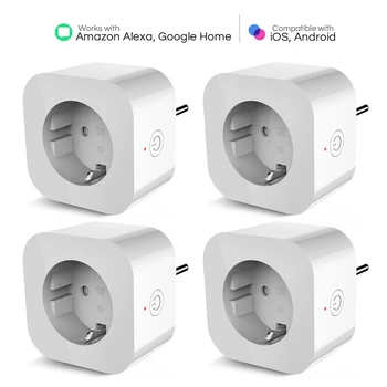 4PCS Elelight PE1004T Smart Sockets Remote Control Outlet with Timing Function EU PLUG
4PCS Elelight PE1004T Smart Sockets Remote Control Outlet with Timing Function EU PLUG