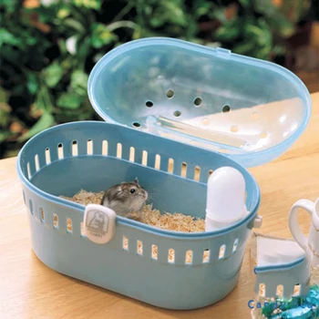 Cute Hamster Cage Pets Go Out Carrying Cage Plastic Guinea Pig House Pets Supplies
Cute Hamster Cage Pets Go Out Carrying Cage Plastic Guinea Pig House Pets Supplies