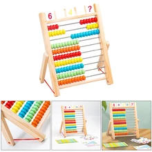 Wooden Abacus Educational Counting Toy Early Math Learning Toy Counting Number Maths Learning Abacus Toy for Home School
Wooden Abacus Educational Counting Toy Early Math Learning Toy Counting Number Maths Learning Abacus Toy for Home School